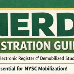 Guide on NERD registration (for NYSC mobilization in Nigeria)