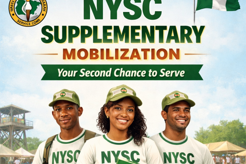 NYSC Supplementary Mobilization