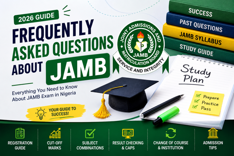 Frequently Asked Questions About JAMB (2026 Guide for Nigerian Students)